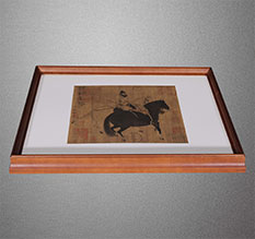 无锡市书画装裱配框服务案例